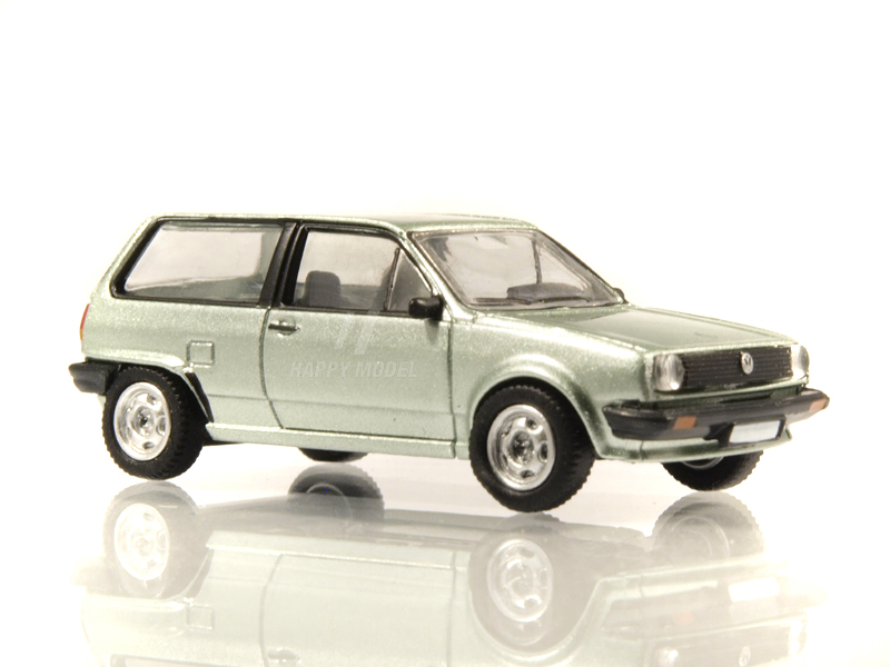 VW Polo II zelená metalíza Brekina PCX870333