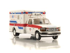 Ford F-350 Horton Ambulance 1997 Morgan County bílá oranžová - doprodej Brekina PCX870363