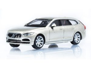 Volvo V90 stříbrné 2019 Brekina PCX870386