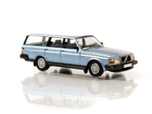 Volvo 240 GL kombi modrá metalíza 1989 Brekina PCX870397