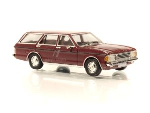 Ford Granada MK I Turnier tmavě červená metaíza 1974 Brekina PCX870407