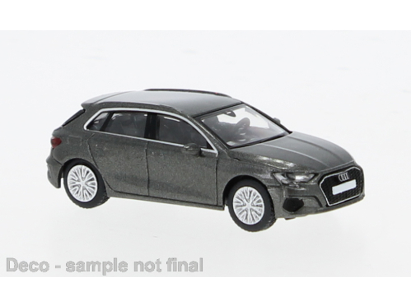 Audi A3 (8Y) tmavě šedé Brekina PCX870557