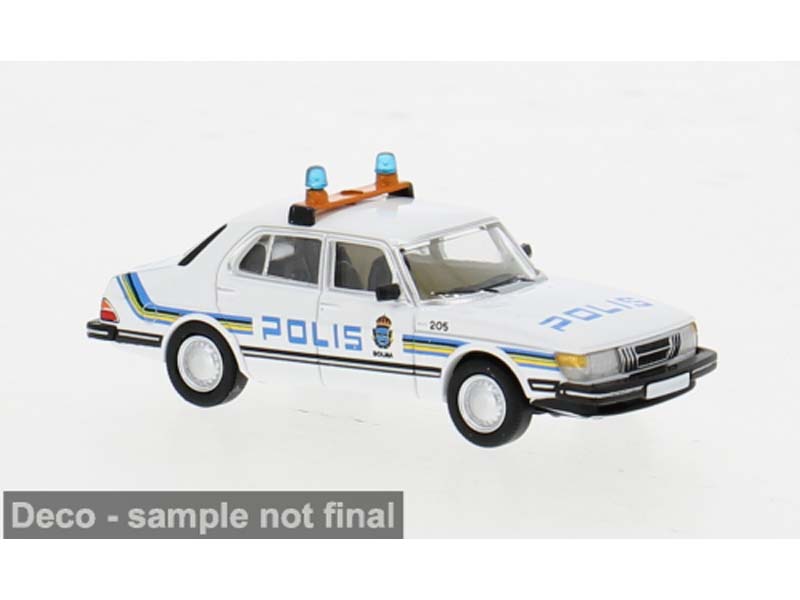 Saab 900 Polis Brekina PCX871147