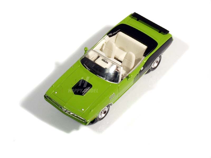 Plymouth HEMI Cuda Convertible Verdeck otevřený zelený 1971 Brekina RIK38083 - Image 5