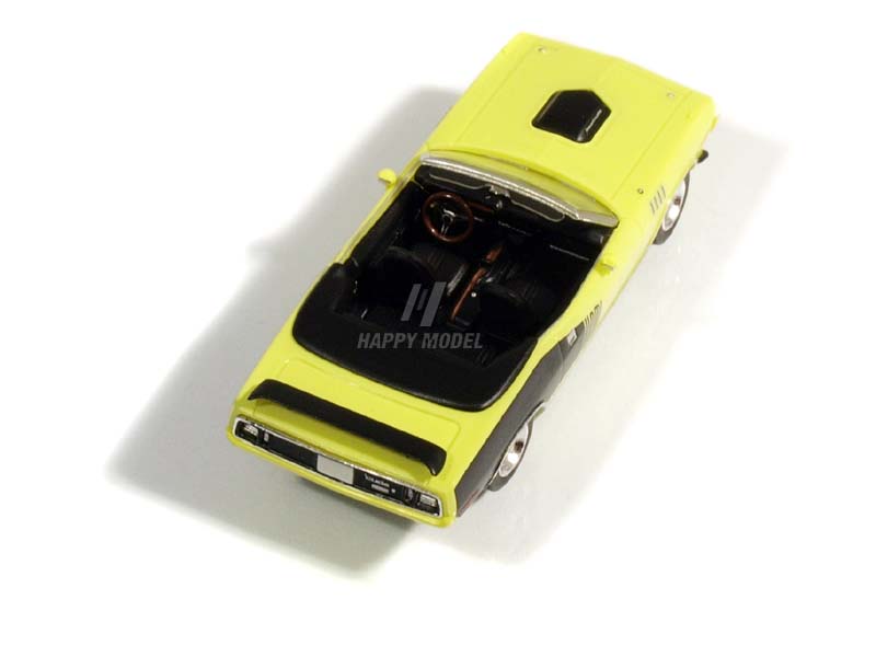 Plymouth HEMI Cuda Convertible žlutý 1971 Brekina RIK38183 - Image 5