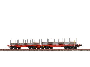 plošinový dvojvůz Sggrrs ÖBB Brawa 51141