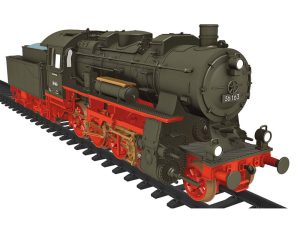 parní lokomotiva 56 163 DR Busch 30001