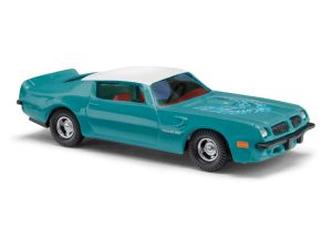 Pontiac TransAm tmavě tyrkysový - doprodej Busch 41714