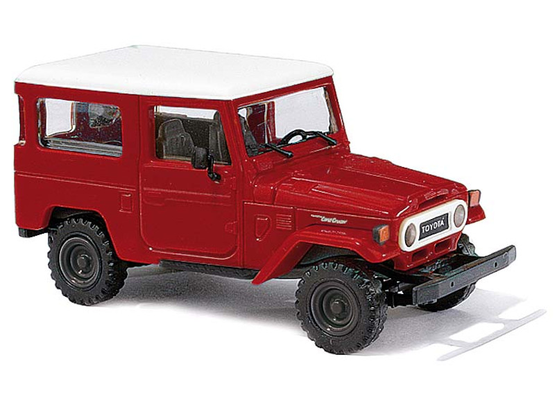 Toyota Land Cruiser červená Busch 43032