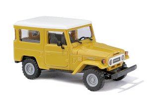 Toyota Land Cruiser J4 žlutá Busch 43034