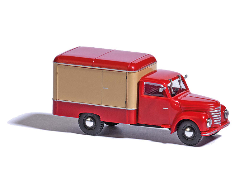 Framo V901/2 skříň, červený/béžový Busch 52002