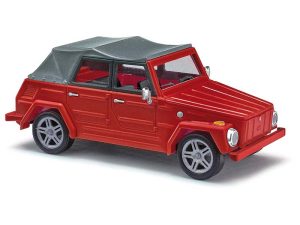 VW 181 kurýrní vůz tmavě červený Busch 52706