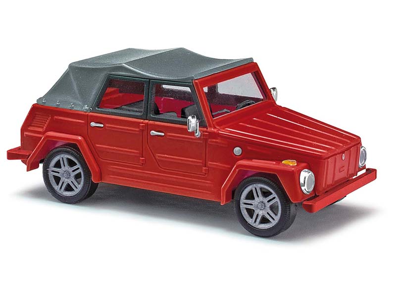 VW 181 kurýrní vůz tmavě červený Busch 52706