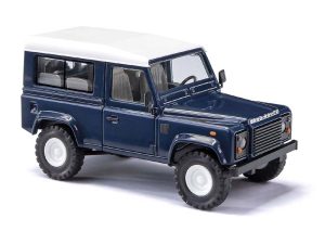 Land Rover Defender 90 modrý Busch 54300