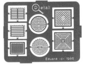 kovový lept kanály a dekly Detail 1