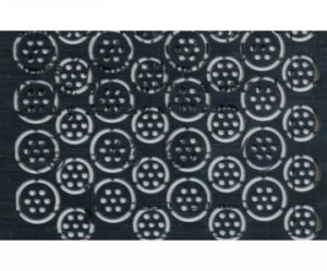 kovový lept trolejové kladky Detail 115