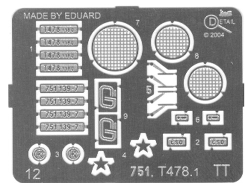 doplňky T478.1180, 751 139-7 Detail 12