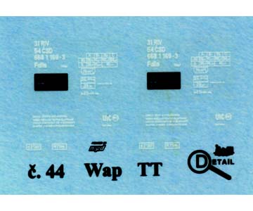 obtisk Falls/Wap ČSD Detail 3044