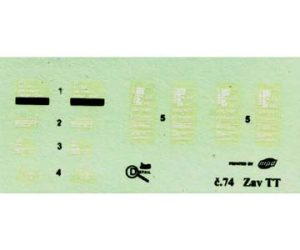 obtisk Hadgs/Zav ČSD Detail 3174