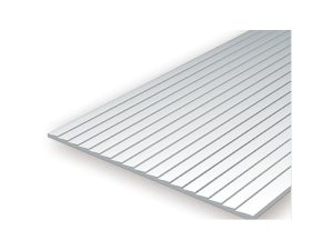 deska 150x300x1,0mm s reliéfem "prkna přes sebe" rozteč 1,0mm Evergreen 4041