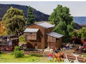 sklad dřevěného paliva pro lokomotivy "Murtal" Faller 120270