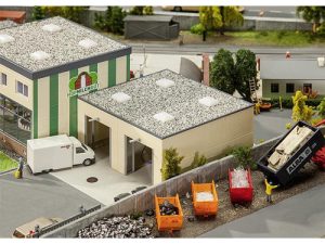 sběrná stanice mléka s váhou Faller 130197