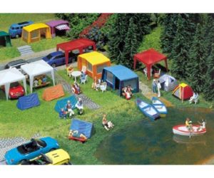 set kempinkových stanů Faller 130504