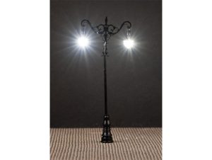 historická dvojitá kovaná svítilna Faller 180206