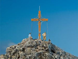 kříž na vrcholu hory Faller 180547