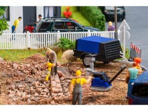 stavební dělník se sbíječkou Faller 180693