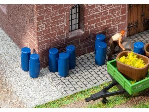 plastové sudy 9 ks Faller 180970