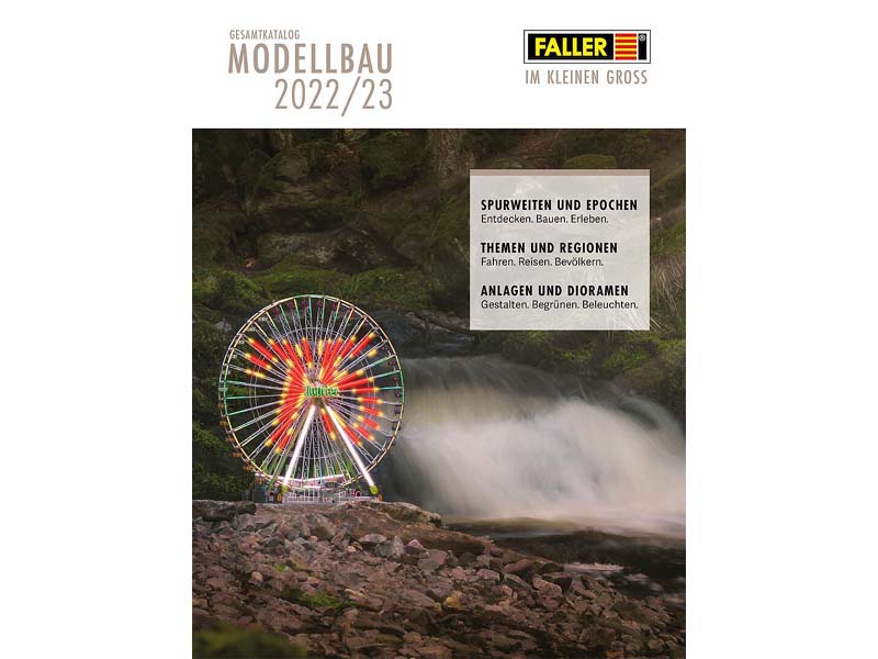 katalog Faller 2021/2022 s cenami Faller 190909