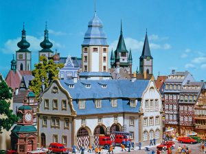 radnice s hasičskou zbrojnicí Faller 191835