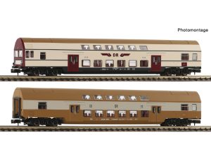 set dvou patrových vozů hnědých #1 DR Fleischmann 6260074