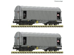 dvojice vozů krytých plachtou Shimmns ČD Cargo Fleischmann 6660087