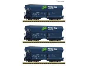 set samovýsypných vozů Falns Norske Skog VTG Fleischmann 6660089