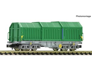 zavřený tleskopický vůz zelený RENFE Fleischmann 6660099