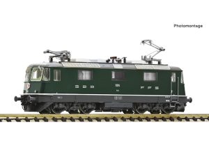 elektrická lokomotiva Re 4/4 II zelená DCC se zvukem Fleischmann 732471