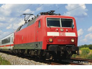 elektrická lokomotiva řady 120.1 DB DCC se zvukem Fleischmann 7570062