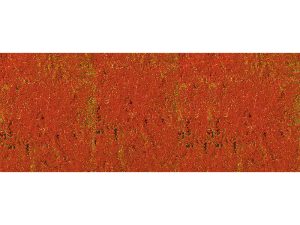 foliáž květiny červené 28x14cm HEK 1588