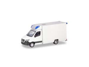 MiKi MB Sprinter 2018 Fahrtec bílý Herpa 013710