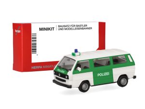 MiniKit VW T3 Bus Polizei Herpa 014120