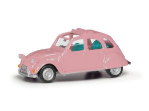 Citroen 2CV světle růžový Herpa 020824-008