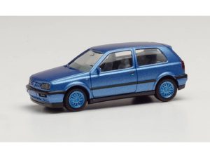 VW Golf III VR6 modrá metalíza Herpa 034074-002
