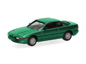 BMW 850i Coupé zelená metalíza Herpa 034142-002