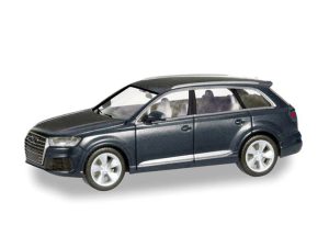 Audi Q7 šedá metalíza Herpa 038447-004