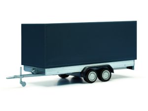 plachtový přívěs 2-osý černý Herpa 052627-003