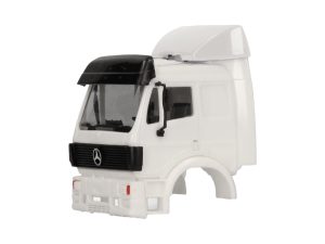 kabina pro MB SK88 bílá s doplňky 2ks Herpa 086172