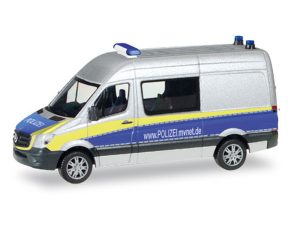 MB Sprinter polobus Polizei Mecklenburg-Vorpommern Herpa 093088