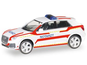 Audi Q2 Notarzt pohotovst Herpa 093361
